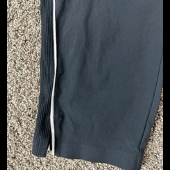 Athleta Brooklyn Heights Ankle Pant White Trim sz 6 - Picture 6 of 6